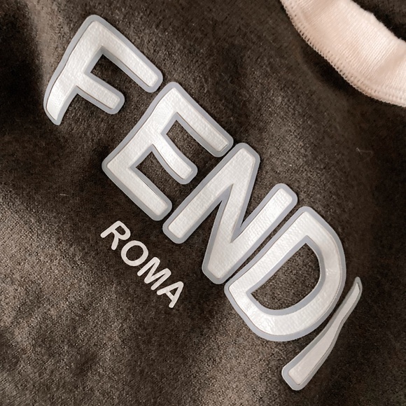 FENDI Wool Jumper Pants Dark Olive Green Sweater Set xs/s 4 - Picture 4 of 16